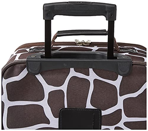 Rockland Fashion Softside Upright Luggage Set, Expandable, Giraffe, 2-Piece (14/19)