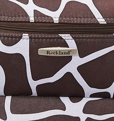 Rockland Fashion Softside Upright Luggage Set, Expandable, Giraffe, 2-Piece (14/19)