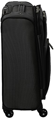 Samsonite Aspire Xlite Softside Expandable Luggage with Spinner Wheels, Black, Carry-On 20-Inch