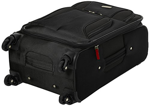 Samsonite Aspire Xlite Softside Expandable Luggage with Spinner Wheels, Black, Carry-On 20-Inch