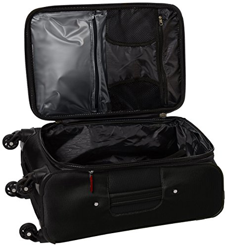 Samsonite Aspire Xlite Softside Expandable Luggage with Spinner Wheels, Black, Carry-On 20-Inch