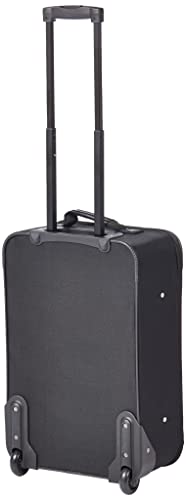 American Tourister Fieldbrook II Softside Upright Luggage, Black, 3-Piece Set (tote/21/25)