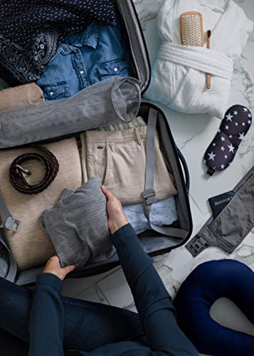 Samsonite Omni PC Hardside Expandable Luggage with Spinner Wheels, 3-Piece Set (20/24/28), Caribbean Blue