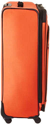American Tourister AT Pops Plus Softside Spinner Wheel Luggage, Orange, 3-Piece Set (21/25/29)