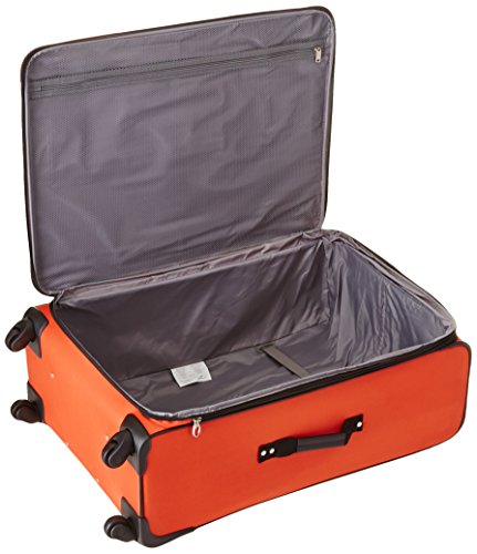 American Tourister AT Pops Plus Softside Spinner Wheel Luggage, Orange, 3-Piece Set (21/25/29)
