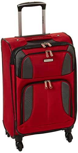 Samsonite Aspire Xlite Softside Expandable Luggage with Spinner Wheels, Red, Carry-On 20-Inch