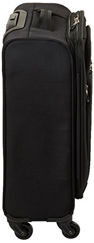 American Tourister Splash LTE Spinner 20 Carry On Luggage, Black