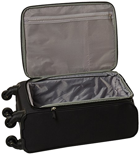 American Tourister Splash LTE Spinner 20 Carry On Luggage, Black