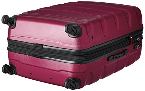 Samsonite Omni PC Hardside Expandable Luggage with Spinner Wheels, 3-Piece Set (20/24/28), Radiant Pink