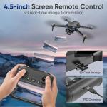 Naseto 4K GPS Drone with 60-Min Flight Time