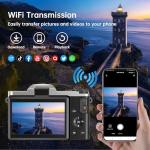 64MP 4K WiFi Camera for Drones and Vlogging