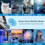 64MP 4K WiFi Camera for Drones and Vlogging