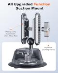 A2C Suction Cup Mount for GoPro and iPhone