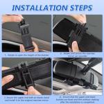 Adjustable Dash Cam Mount for Rearview Mirrors