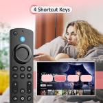Voice Remote Control for All Firestick Smart TV Remote, Fit for TV Cube/Stick 4K Max/Stick 4K(1st/2nd Gen), Stick (2nd/3rd Gen)/Lite/HD, Fit for Omni QLED Series, Toshiba/Pioneer/TCL Smart TVs