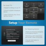 New Replacement Voice Remote Compatible with AMZ Stick (4K, 4K Max, HD, Lite), TV Cube, Fit for Insignia-Toshiba-Pioneer-Smart TVs