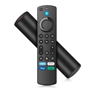 Replacement Remote with Voice Control Fit for Fire Smart TV Stick(2nd Gen/3rd Gen/HD/Lite/4K Max/4K/Cube), Smart-TV 3rd Gen, for Hisense/TCL/Onmi/Insignia/Pioneer N0t for ROKU-TV/Samsung-TV