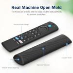 USTIYA Remote Case for 2023 Fire TV Stick 4K Max 2nd/Fir TV Omni Series/FireTV 4-Series Remote,Toshiba/Insignia FirTV/Hisense TCL TVS Silicone Protection Cover (Black)