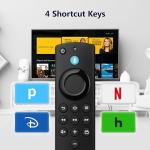 Voice Remote for Fire Smart Stick(2nd/3rd Gen,Lite,HD),TV Stick 4K/Max(1st/2nd Gen),TV Cube, TV Remote for Some Hisense, TCL, Insignia Smart TVs