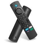 Replacement Voice Remote Control for All-Insignia-FireSeries & TV Stick(2nd/3rd Gen/4K Select/Plus/Lite/4K Max)/NS-RCFNA-21 Remote for Pioneer/Hisense/Omni-FireSeries Smart TV 3rd Gen and Cube