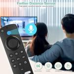 Apexnark Replacement Voice Remote Control for Fire TV Stick (3rd, 4K, Max, Lite) & Fire TV Cube (1st, 2nd) – Also Compatible with Select Pioneer Televisions and with Sharp Smart TVs