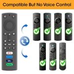 Replacement Remote for All Fire Series, Fit for Stick 4K/4K Max(1st/2nd Gen),Stick(2nd/3rd Gen)/TV Cube (No Voice Control)
