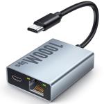 ELECTOP 1000 Mbps Ethernet Adapter for Fire TV Stick, Micro USB to RJ45 Gigabit Ethernet Network Adapter Compatible with 4K Fire Stick, Chromecast Google Home Mini and More Streaming TV Sticks