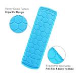 CaseBot Remote Case for Fire TV Stick HD/4K/4K Max (1st Gen)/Fire TV Stick (3rd Gen)/Lite - Anti-Slip Shockproof Silicone Cover for Alexa Voice Remote (2nd & 3rd Generation) (Blue Glow)