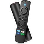 Voice Remote Replacement fit for Fire Smart TV Stick(4K,4K Max,Lite),TVs Cube (1st/ 2nd/3rd Gen),Smart TV (3rd Gen),and for Toshiba,Pioneer,Omni,QLED Smart TVs