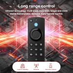 Replacement Voice Remote Fit for Fire-Series TV Cube, TV Stick 4K/4K Max/Lite/HD, Stick (2nd Gen/3rd Gen), Smart TV 3rd Gen, for Hisense-Insignia-Toshiba-Pioneer-Fire-Smart-TVs