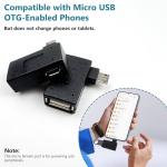 OTG Cable Adapter for Fire Stick 4K Max (3-Pack) – Expand Memory & Connect USB Devices to Fire TV Stick, Android Tablets & More