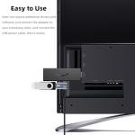 AreMe 4 Pack OTG Cable Adapter for Fire TV Stick 4K, 90 Degree Left and Right Angle Powered Micro USB to USB OTG Adapter for Android Phone Tablet and More Host Devices with Micro USB (Grey)