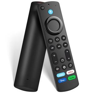 Replacement Remote for All FireSeries,Remote for TV Stick (HD, 4K, 4K Max, Lite),TV Cube,Remote for Hisense,TCL,Insignia,3rd Gen,Omni,QLED Smart TVs with Voice