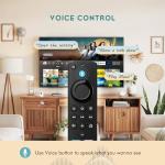 Replacement Remote for All FireSeries,Remote for TV Stick (HD, 4K, 4K Max, Lite),TV Cube,Remote for Hisense, TCL, Insignia, 3rd Gen Fire Smart TVs with Voice