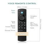 Replacement Remote for All FireSeries,Remote for TV Stick (HD, 4K, 4K Max, Lite),TV Cube,Remote for Hisense, TCL, Insignia, 3rd Gen Fire Smart TVs with Voice