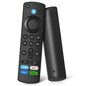 Replacement Voice Remote Control Fit for All Fire-Series, for Stick 4K Max/4K (1st/2nd Gen) & All Fire-TCL TVs Cube, TVs Stick (2nd/3rd Gen)/Lite/HD, and for Insignia Pioneer HD Omni Series
