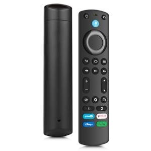Replacement-Voice-Remote Fit for Fire-Smart TV Stick/TV Cube, Stick 4K/4K Max(1st / 2nd Gen), Stick HD/Lite, Smart TV 3rd Gen, Compatible with Insignia/Pioneer Smart TVs
