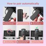 Replacement Remote for All FireSeries,Remote for TV Stick (HD, 4K, 4K Max, Lite),TV Cube,Remote for Hisense,TCL,Insignia,3rd Gen,Omni,QLED Smart TVs with Voice