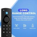 Replacement Firestick Remote Control Compatible with Fire Smart TV Stick Lite/Stick 4K/Smart TV 3rd Gen/TV Cube(2nd Gen/1st Gen/3rd Gen)/TVs Stick(2nd Gen/3rd Gen) with Voice Controller