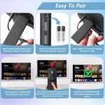 Remote Control Replacement Compatible with Fire Series Smart TV 4K, Cube (1st Gen/2nd Gen/3rd Gen), Replacement FireStick Remote (4K Max/2nd Gen/3rd Gen/Lite) with Voice Control