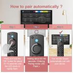 Replacement Remote for All FireSeries,Remote for TV Stick (HD, 4K, 4K Max, Lite),TV Cube,Remote for Hisense,TCL,Insignia,3rd Gen,Omni,QLED Smart TVs with Voice