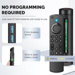 Replacement Voice Remote Control fit for Fire Smart TVs (Stick/4K/4K Max), TV Cube, TV Stick HD/Lite, Smart TV 3rd Gen, and fit for All Insignia,Toshiba,Pioneer,Omni QLED FireSeries