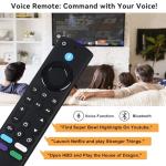 Replacement All Fire Smart TV Remote(Insignia, Toshiba, Onmi, Pioneer), Compatible for Fire Stick/Cube Remote(4K, 1st, 2nd, 3rd Gen, Life) with Voice