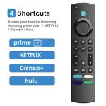 Replacement All Fire Smart TV Remote(Insignia, Toshiba, Onmi, Pioneer), Compatible for Fire Stick/Cube Remote(4K, 1st, 2nd, 3rd Gen, Life) with Voice