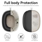 Silicone Case Cover for AirPods Max Headphones, Ear Pad Case Cover/Ear Cups Cover/Headband Cover for AirPod Max (USB-C/Lightning)(2024/2020),Accessories Silicone Protector for Apple AirPods Max, Black