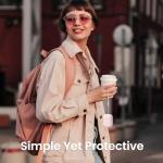 ORNARTO Compatible with AirPods Pro 2 Case 2022, Full Protective Hybrid Silicone for AirPods Pro 2nd Generation Case, Front LED Visible Skin Cover-Pink