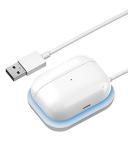 Galvanox AirPods Pro Charger - Wireless Charging Station for Apple AirPod Pro/AirPods Pro 2nd Generation (White)