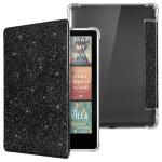 CoBak Case for Kindle Paperwhite 12th Gen 2024 (7") & Kindle Colorsoft Signature Edition (7") - New PU Leather Cover and Clear Soft Silicone Back Cover with Auto Sleep Wake Feature