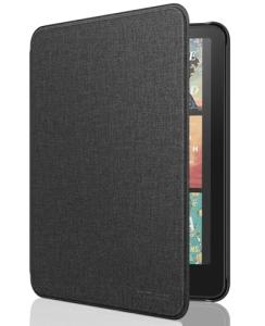 Moko Case for All-New 7" Kindle Paperwhite (12th Generation-2024) and Kindle Colorsoft Signature Edition 2024, Lightweight Shell Cover with Auto Wake/Sleep for Kindle Paperwhite 2024, Denim Black
