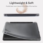 CoBak Case for Kindle Paperwhite 12th Gen 2024 (7") & Kindle Colorsoft Signature Edition (7") - New PU Leather Cover and Clear Soft Silicone Back Cover with Auto Sleep Wake Feature